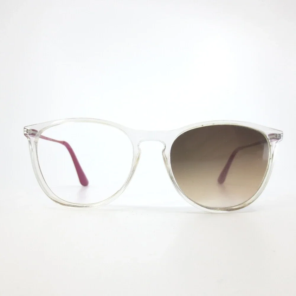Ray Ban Junior RJ 9060S 7032/B8 Erika Clear Pink Round Sunglasses 50-15 130